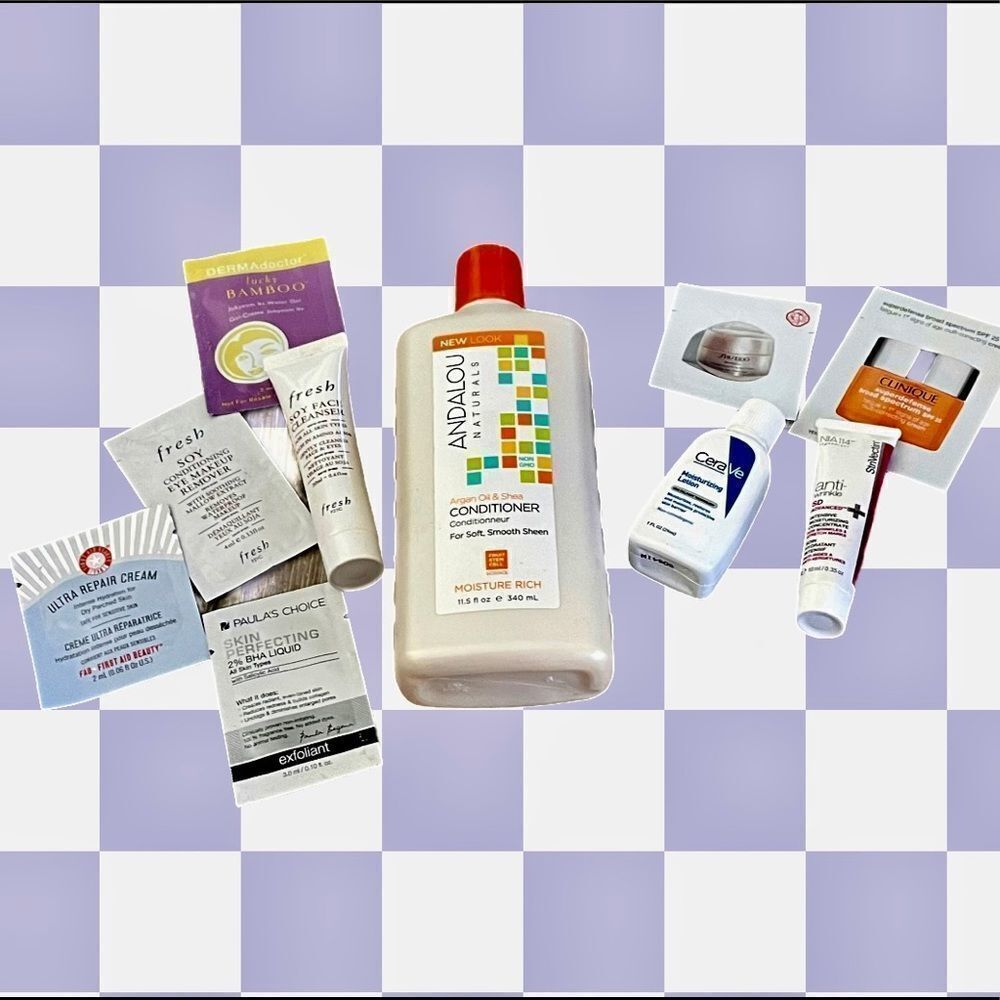 Andalou naturals conditioner + 9 samples